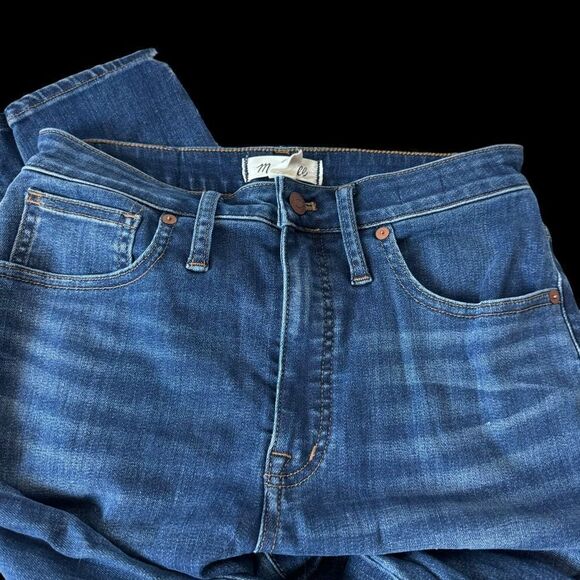 Madewell Curvy High Rise Skinny Whiskered Jeans Sz 27 - Picture 2 of 12